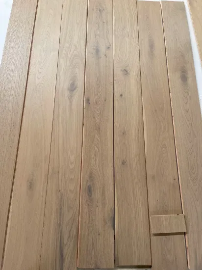 190mm/220mm fio escovado Abcd carvalho parquet laminado projetado piso de madeira de lei